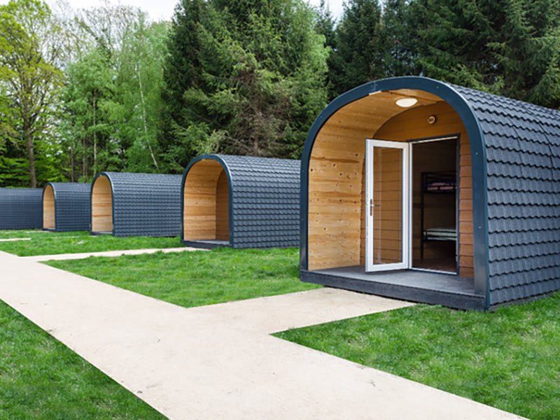 Hampshire County Council Glamping Pod